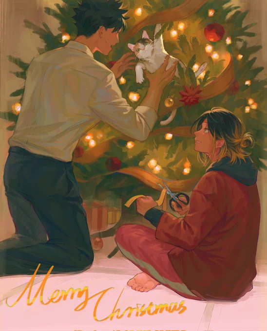 Happy Christmas!
#孤爪研磨
#黒尾鉄朗 