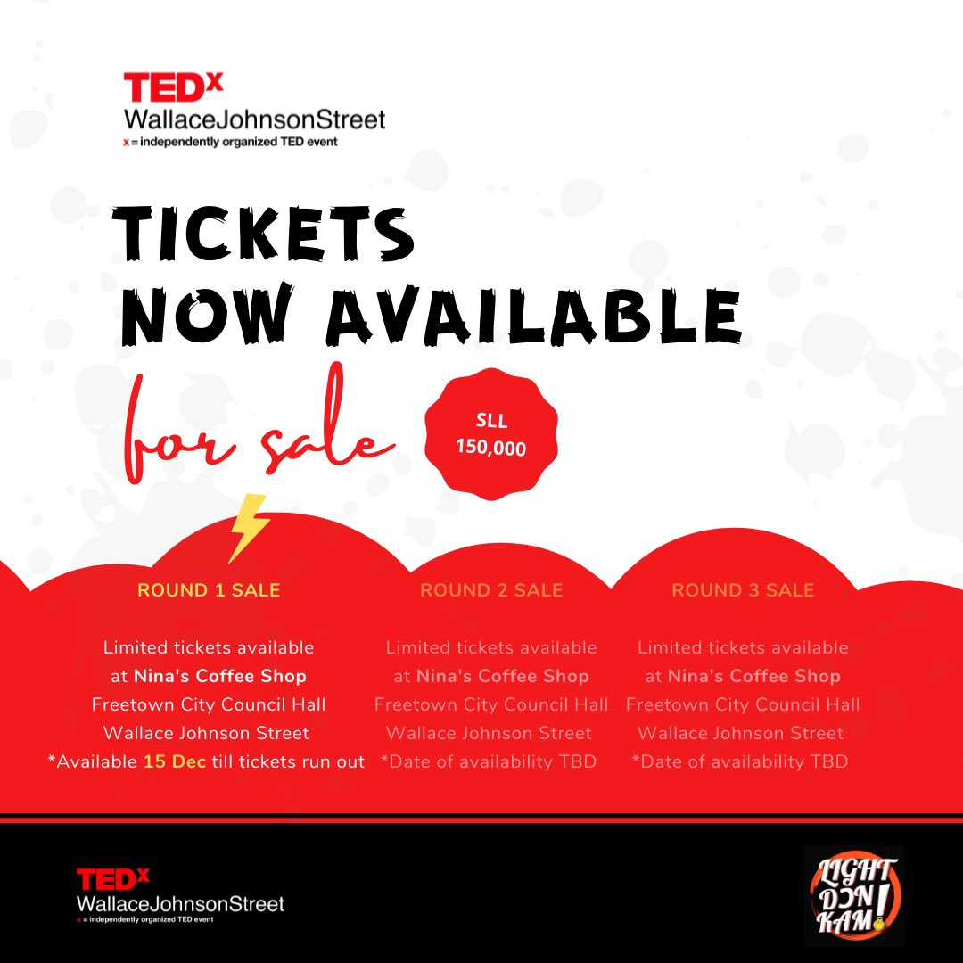 tedx_WJstreet's tweet photo. Amazing topics, Inspiring Speakers- Get your tickets!
#LightDonKam
#TedxWJS
#GetexciTED https://t.co/kdSVuPzEnx