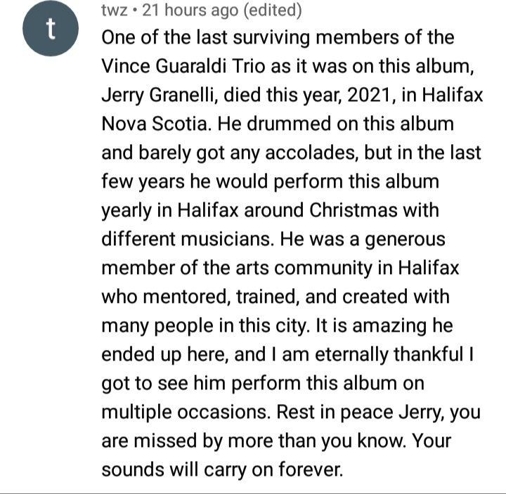 spinereader's tweet image. Listening to the Charlie Brown Christmas OST and trying not to cry at the comments