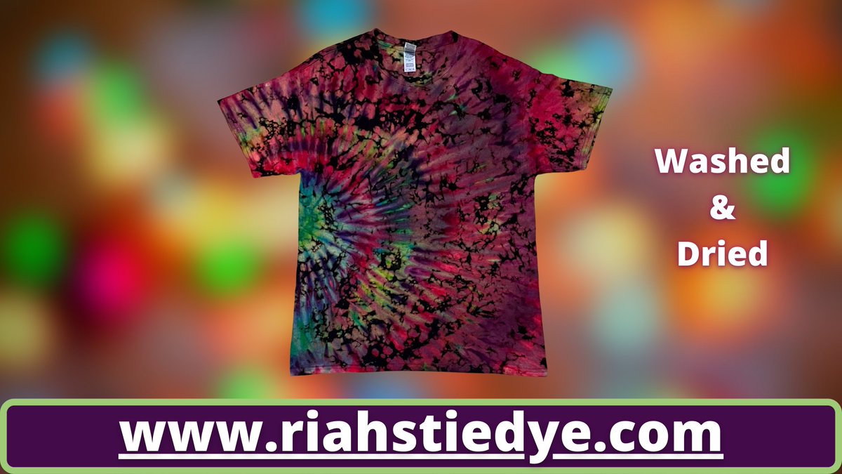 RiahsTieDye's tweet photo. Tie-dye pattern : Reverse Dye Scrunch with Incline Fan (Bleach &amp; Ice Dye... https://t.co/XGHFEJ2u3a via @YouTube 

#tiedye #riahstiedye #tiedyepatterns https://t.co/MFl8NHIEJL