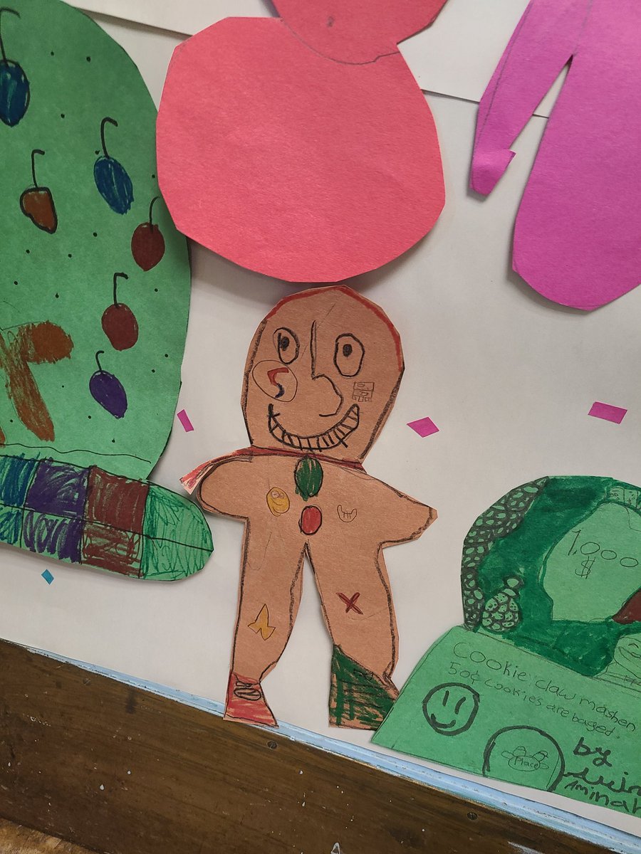 Mrs_Wood_22's tweet photo. "I put an S on my gingerbread because I have Schenectady pride." @Mrs_Williams8's student told us! @Hamilton_Howler @Mrs_Marotta_lib #cookiecomp #schenectadyrising #hamiltonstyle https://t.co/mZ8VBXLb0j