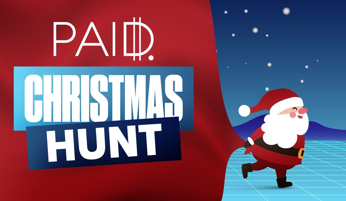 paid_network's tweet image. Ho ho ho…🎅

$PAID Santa is in town with a huge bag of #NFTs and Whitelist spots for more than 3 upcoming projects! 

Are you ready for your gift? 🎁  

🔔 Turn on notifications so you won&apos;t miss out! 🔔
