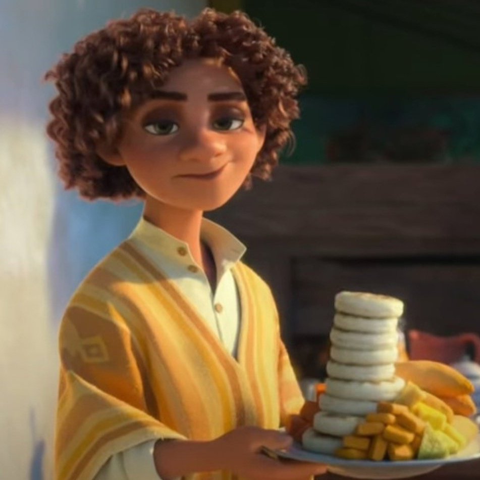 dailyenby's tweet photo. Camilo Madrigal de Encanto é não binário (headcanon) e usa os pronomes ele/elu, he/they! (canon) https://t.co/ZEdawDV3X7