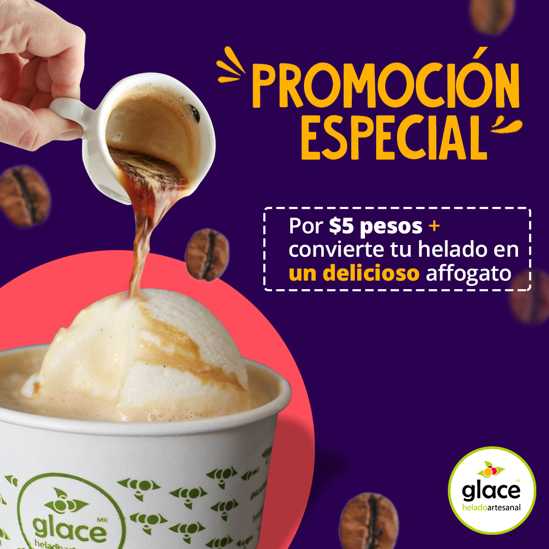 ¡Una delicia total para los amantes del café frío! 
En  #Glace tenemos el #AFFOGATO perfecto para ti. Aprovecha nuestra promoción y #dateunglace.

Av. Coyoacán 360-Local A, código 2, Del Valle Norte 👉 bit.ly/3aoXK05