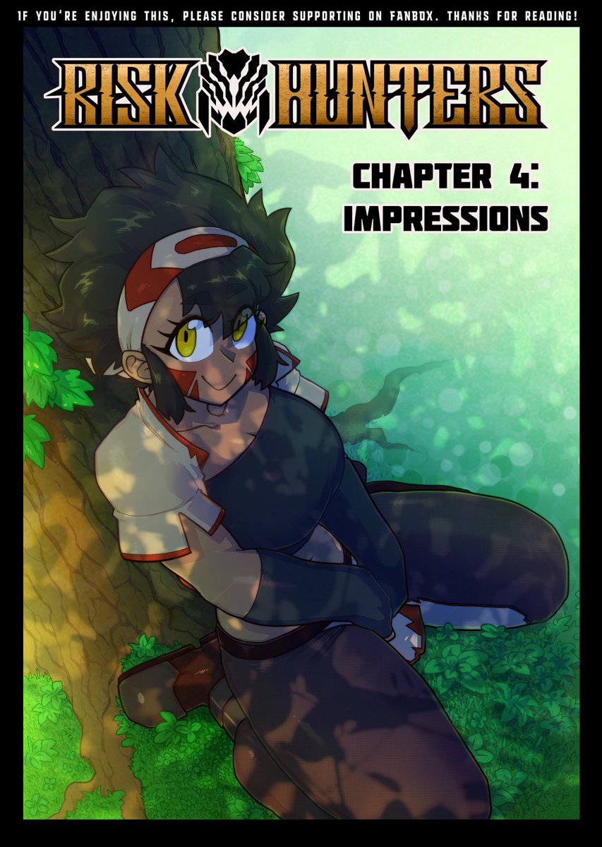 RHcomic's tweet photo. Right before the end of the year after a few delays is Chapter 4! Please enjoy!
PIXIV and MangaDex links can be found in the first Reply
#webcomic #webcomics #webmanga #riskhunters https://t.co/6xz3hSQsPM