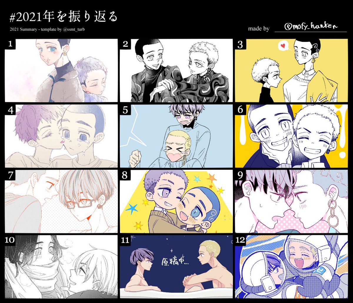 # 2021年を振り返る テンプレお借りしました!
はちみつ年🐝🍯 