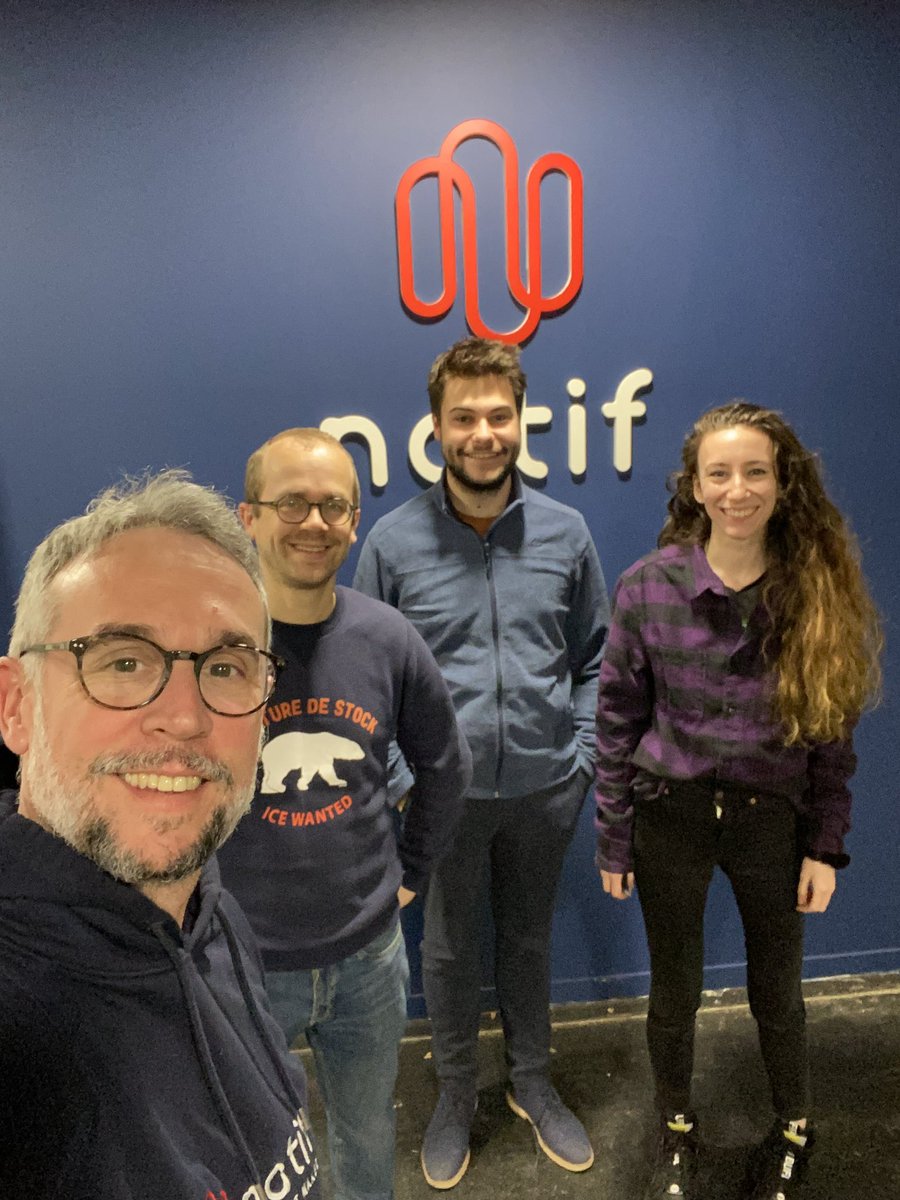natif_app's tweet photo. natif. vous souhaite de belles fêtes de fin d'année !
On se retrouve dès le 3/01, pour poursuivre la belle histoire.
De 4 nous passerons à 6.
#2022, c'est notre plateforme audio qui sera dans les mains de nos 1ers clients.
natif., c'est la #workplaceAudio des entreprises. https://t.co/e5GevqxLCb