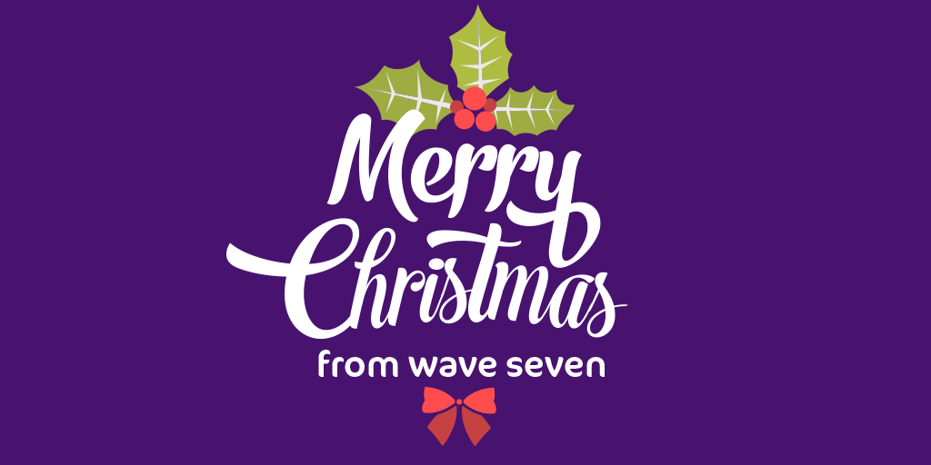 waveseven's tweet photo. Wishing our valued clients and lovely followers a very Merry Christmas! We are now closed for the Christmas break and will re-open on 4th January 🎄🎁🎅🎉 https://t.co/2ev1bStkP9