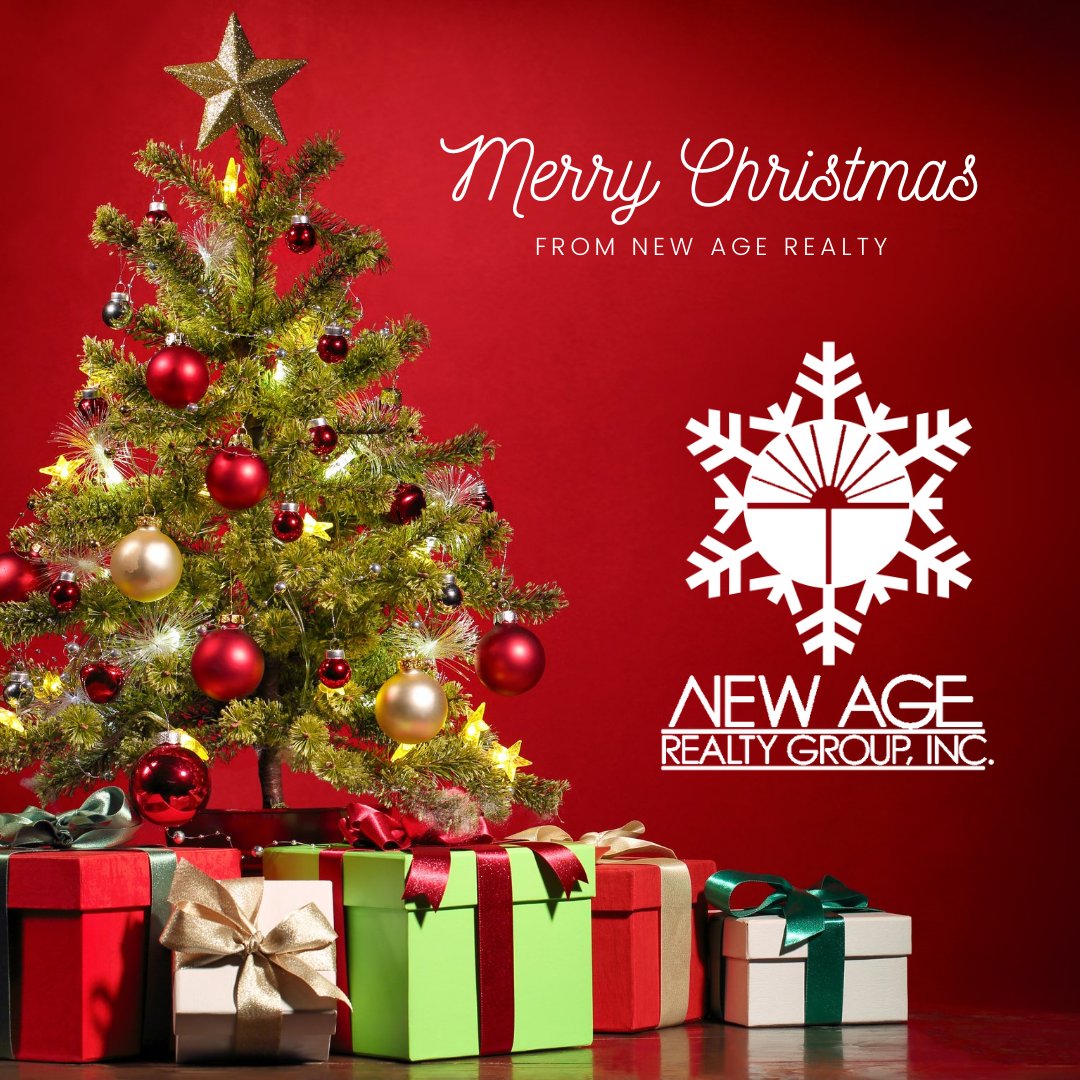 NewAgeRealtyPA's tweet photo. We would like to wish everyone a happy and healthy holiday season and a very Merry Christmas to all who celebrate! We hope you have a great time spending time with family and friends. 🎅🎄🎁

Please note: We are closing today at 2pm and will open again on Monday at 10am. https://t.co/vzkuVlg6kI