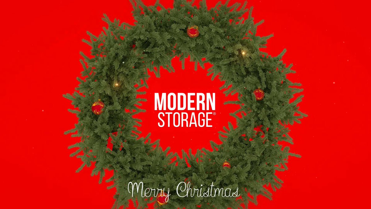 ModernStorageAR's tweet image. Merry Christmas from everyone at Modern Storage® 🎄 We will be closing at noon on Christmas Eve and remain closed on Christmas Day. Call or stop by next week for help with your winter storage needs! #StoreInStyle