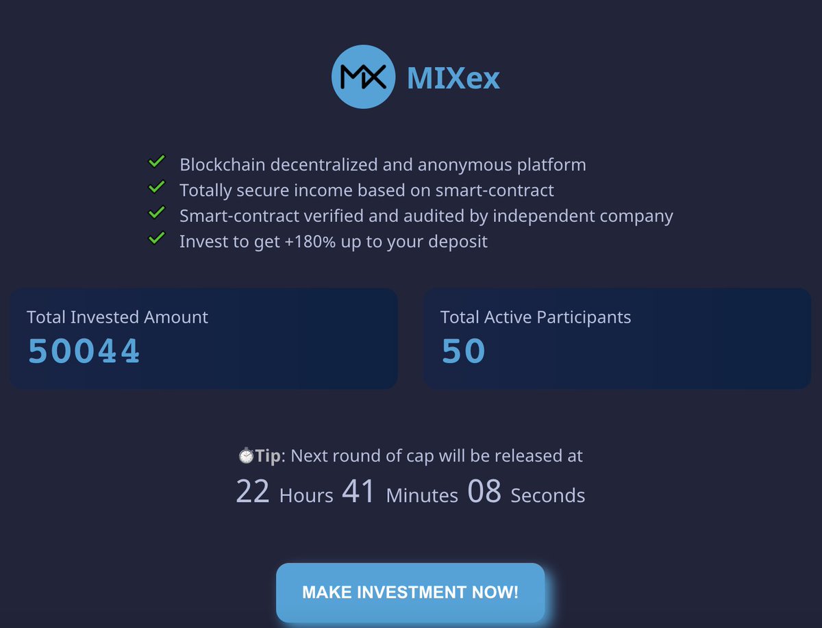 MIXEX_Finance's tweet photo. MIXEX has a pretty perfect launch 🤑
This insane rate of return is good indication of great popularity 🤡
🏦 The casino wealth fascinates everyone 🏦
Fomo 🔥Mi 🚀
1 hour of time has been done to take off $JF 😱
#Mi  #zila #ziladao #BSC #binance 
@Jswap_Finance #DAO https://t.co/8dBnAE8qqf