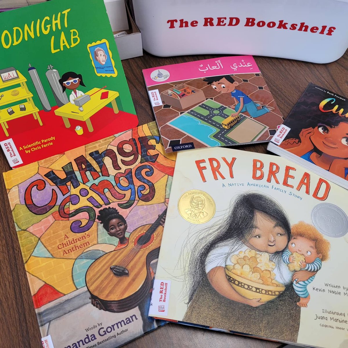 REDBookshelfOrg's tweet photo. What a wonderful gift! These books were donated by one of our volunteer. These are so perfect, representing the wide diversity of our community. Thank you!
#readeachday
#albanydoesthat https://t.co/33YA7uuGBL
