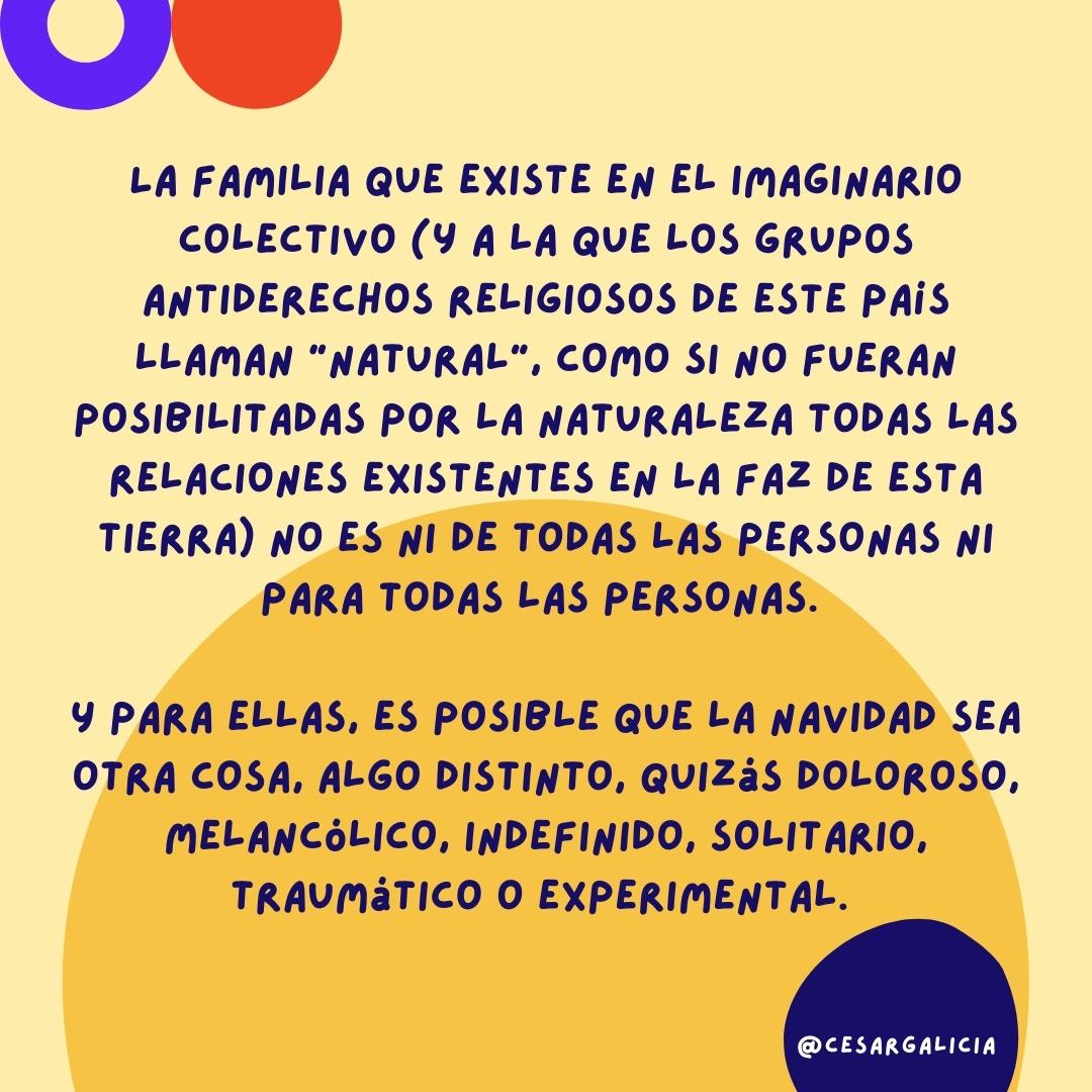 cesargalicia_'s tweet photo. Si tú no disfrutas la navidad, si estas fechas te producen más angustia que alegría, si ya te urge que acabe el año e inicie el siguiente para regresar a tu rutina y cotidianidad, te abrazo mucho.

Sólo es una fecha más. Ya la has atravesado antes, lo harás otra vez.

Va a pasar. https://t.co/RkJOTUXhWm
