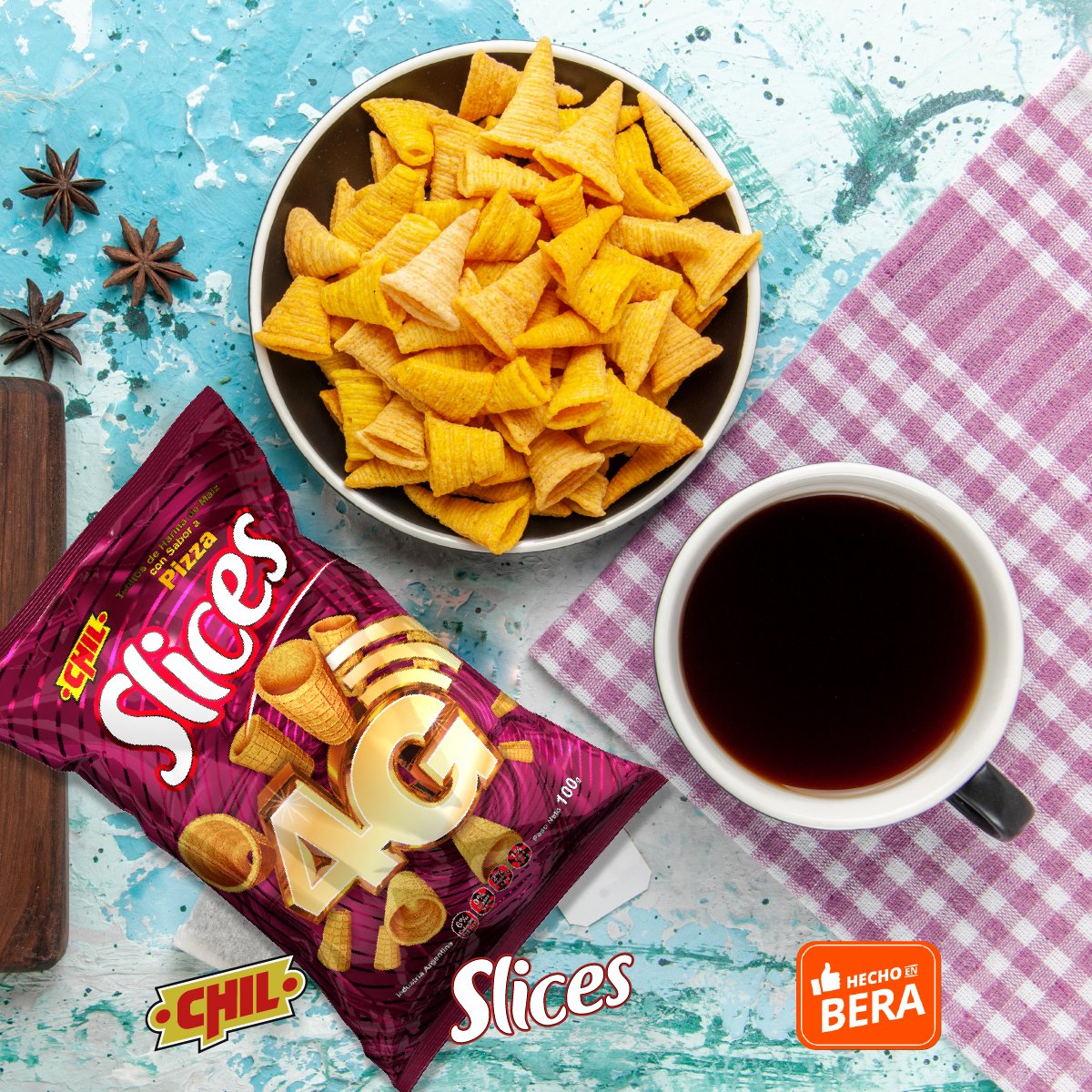 SlicesSnacks's tweet photo. Conitos 4G sabor pizza 🍕 
Disfrutá en otra dimensión 😋
👉 Los encontrás en el supermercado de tu barrio.

#Slices #ElNombreDelSnack #TuSnackPreferido #SaboresUnicos #DeliciasSlices #TusFavoritas #SnacksNaturales #LosMejoresSnacks #Chips #PapasFritas #Snacks #Palitos https://t.co/mB60QmypqB