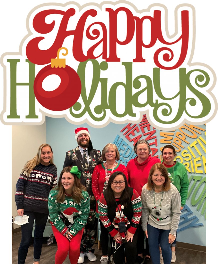 AEast_Counselor's tweet photo. Happy Holidays from the @AppletonEast student services staff! Have a safe and wonderful winter break students!!! #WeArEast https://t.co/vN0oIKZT9C