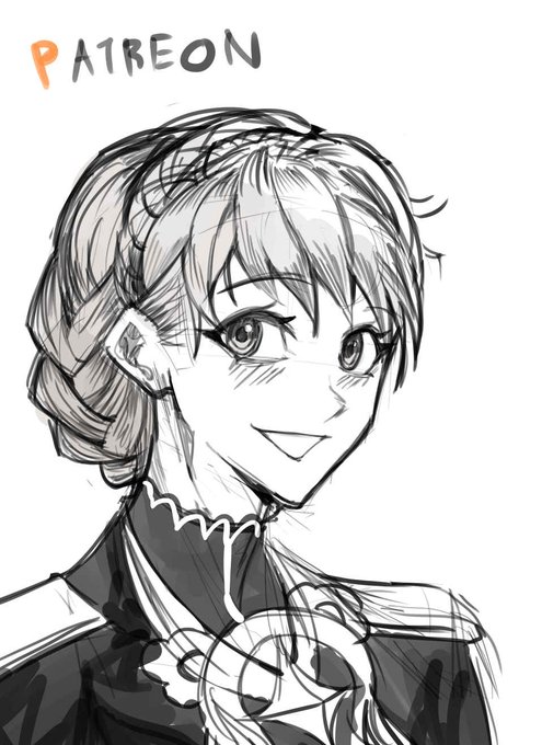 This month Patreon sketches, thank you for your support!

--Happy Marianne (FE3H)
--Acheron (FE3H)
--Weather Report (JoJo)
--Angelica (Mobuseka) 