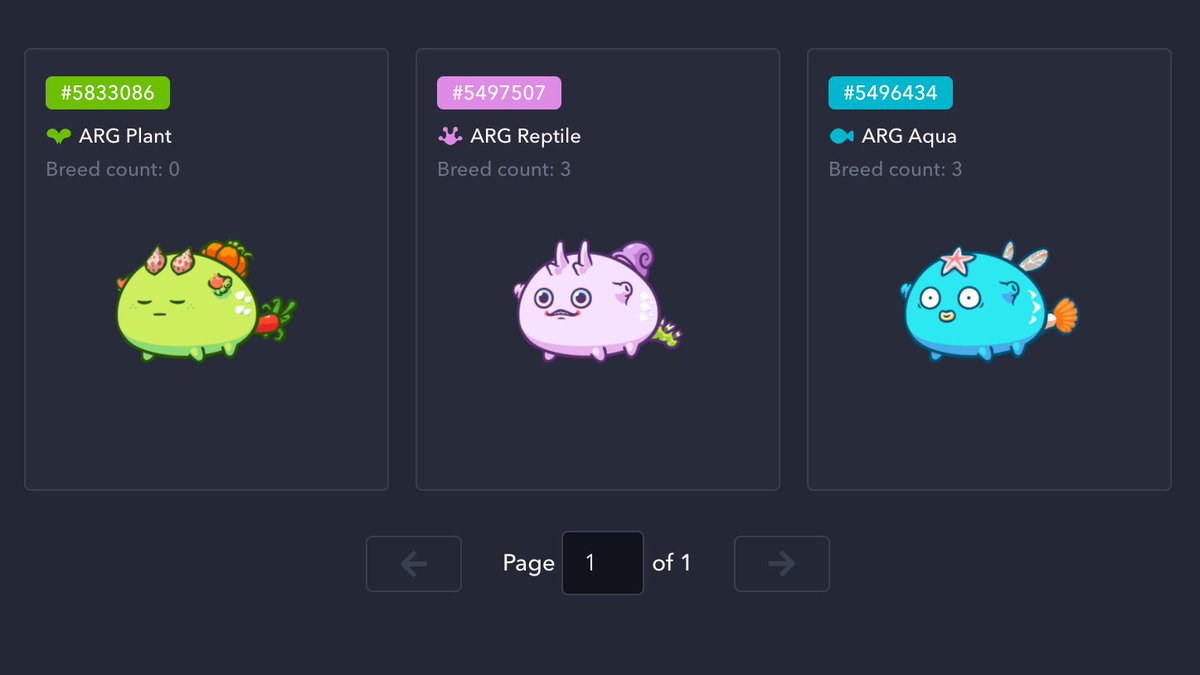 kitsunesociety's tweet photo. Team 136 - OPEN SLOT!

Are you on the lookout for an Axie Infinity scholarship and do you have what it takes to become an ARG guild member? Drop your application in the comments!

Gud luck! https://t.co/kNJLzbTNLc