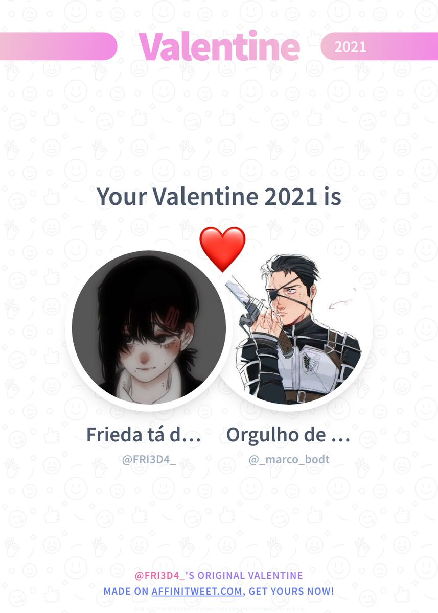 FRI3D4_'s tweet photo. ✨ Valentine

This year you're mine _marco_bodt! ❤️
And you, whom will be yours?

➡️ https://t.co/22moSoe3kZ https://t.co/wsmlwvEK4i