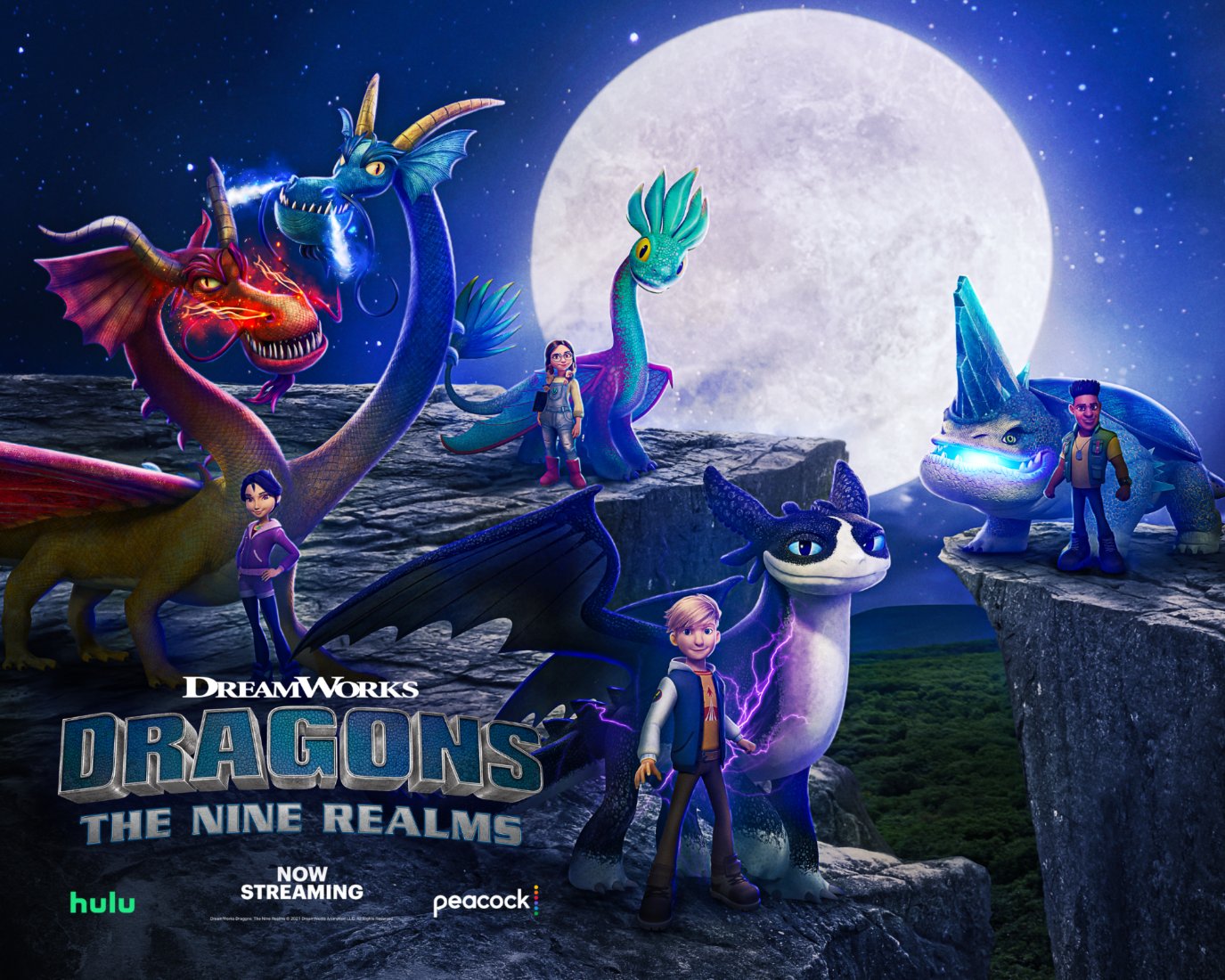 DreamWorks Animation on X: The future of dragons is here in the all-new  animated series, DreamWorks Dragons: The Nine Realms. Coming to @hulu and  @peacockTV on December 23rd. #DreamWorksDragons #DragonsTheNineRealms   /