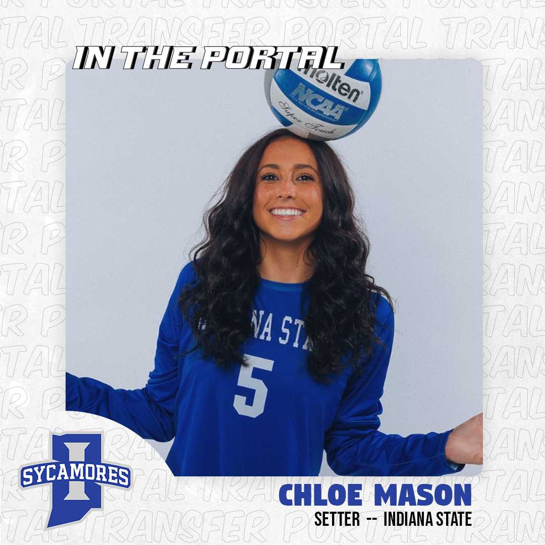 CVBTransfers's tweet photo. 𝗜𝗻 𝗧𝗵𝗲 𝗣𝗼𝗿𝘁𝗮𝗹

✏️: Chloe Mason
🏐: Setter
📍: Indiana State

#CollegeVBTransfers | #NCAAWVB https://t.co/Eu17Uo6jhh