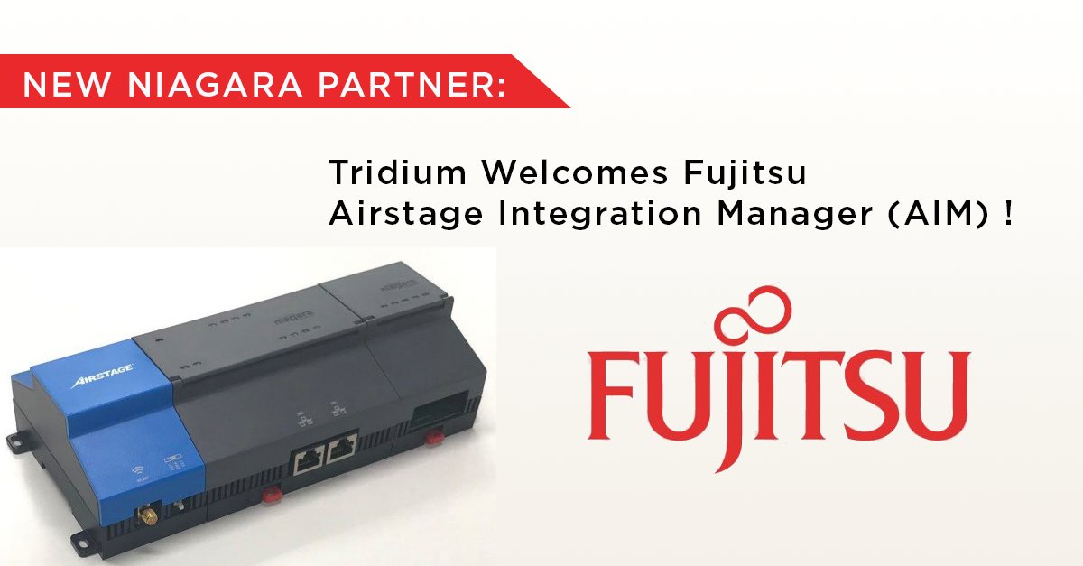 TridiumInc's tweet image. Fujitsu General America, Inc. just launched Airstage Integration Manager (AIM), powered by Niagara Framework® to seamlessly integrate its category-leading VRF equipment into any open-protocol BMS. #niagaraframework #iot #hvac