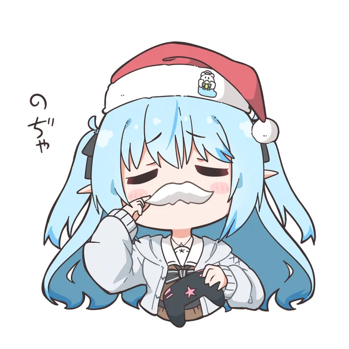 #LamyArt
#らみらいぶ 

ひげラミィちゃん☃ 