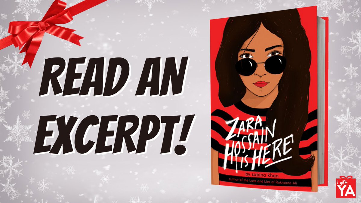 ireadya's tweet photo. β¨Stand up. Speak out. Stay true. β¨
Start reading ZARA HOSSAIN IS HERE by Sabina Khan (@Sabina_Writer) for #IGiftYA and be inspired to change the world around you β‘ https://t.co/D1Tc1I33ws https://t.co/HHuBPqQj4i