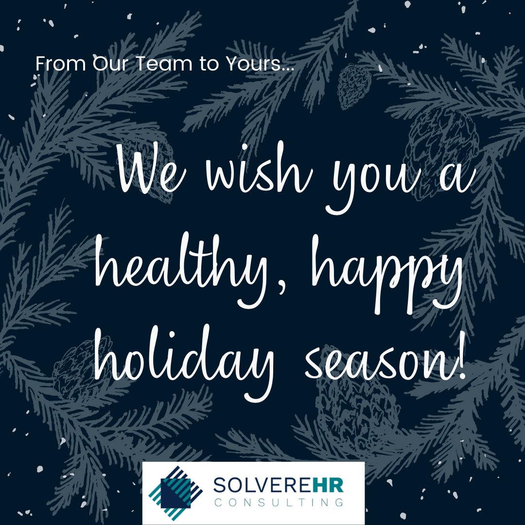 SolvereHR's tweet photo. Wishing you a healthy &amp; happy holiday season! #solverehr #holidays https://t.co/VLtsBn78PW