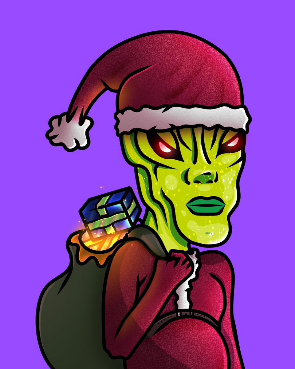 AlienadosHEN's tweet photo. @Glitched_David Christmas is coming, have you made your wish for Santa Claus? 🎅🎄👽 https://t.co/xbUg7539JV