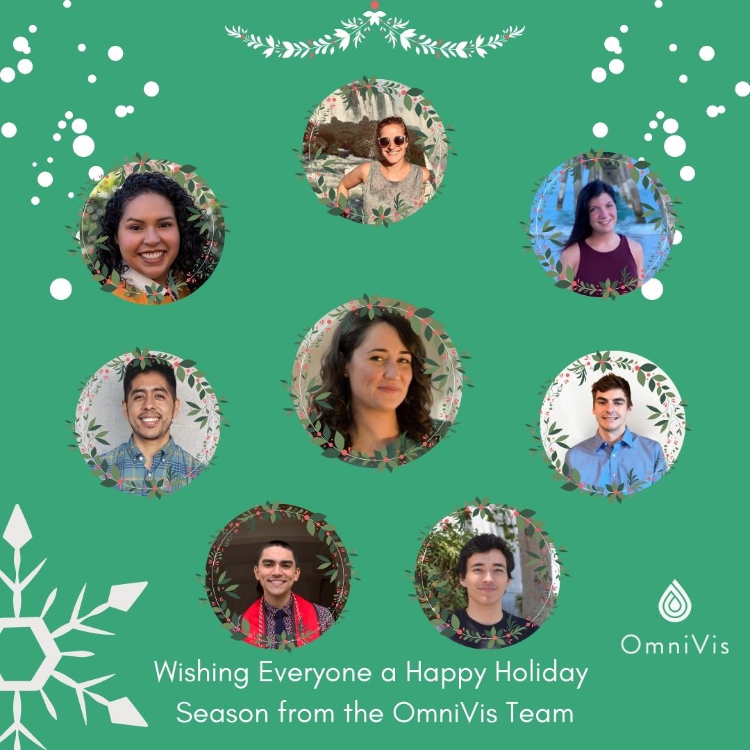 The year flew by! Thank you to everyone who has been part of our journey in #2021. Happy #holidays from the OmniVis team ❄️🎄

OmniVis is closed from December 24, 2021 and back on January 3, 2022.