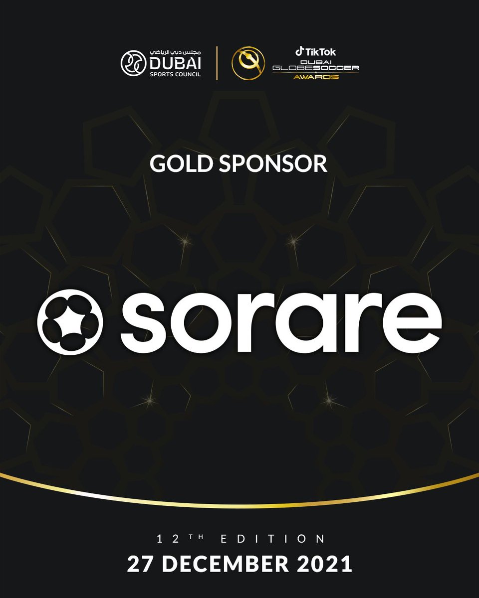 Globe_Soccer's tweet photo. We are happy to welcome @Sorare as Gold Sponsor, who turn fantasy into reality for football fans with their highly prized digital cards.

Thank you for your support!⁠ https://t.co/EKzipMLDGl