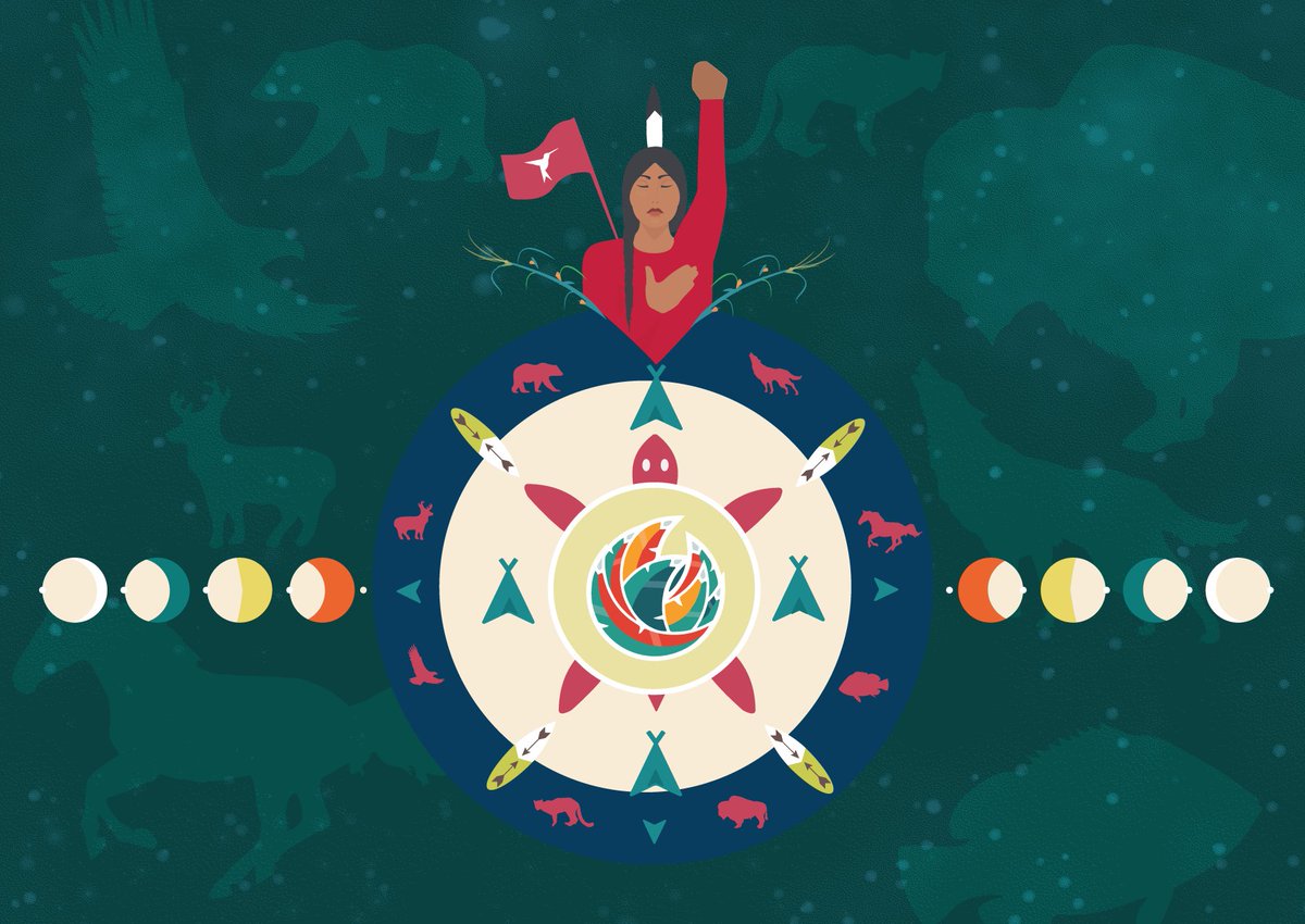 NativeGov's tweet photo. We wish you a holiday season filled with love, warmth, humor, and abundance ✨ As we look toward the new year, we're continuing to cultivate a #NativeNationRebuilding movement. Will you join us? Make your year-end gift here: https://t.co/zdcdsxg0Un #NativeLed https://t.co/oFWNRHYXgL