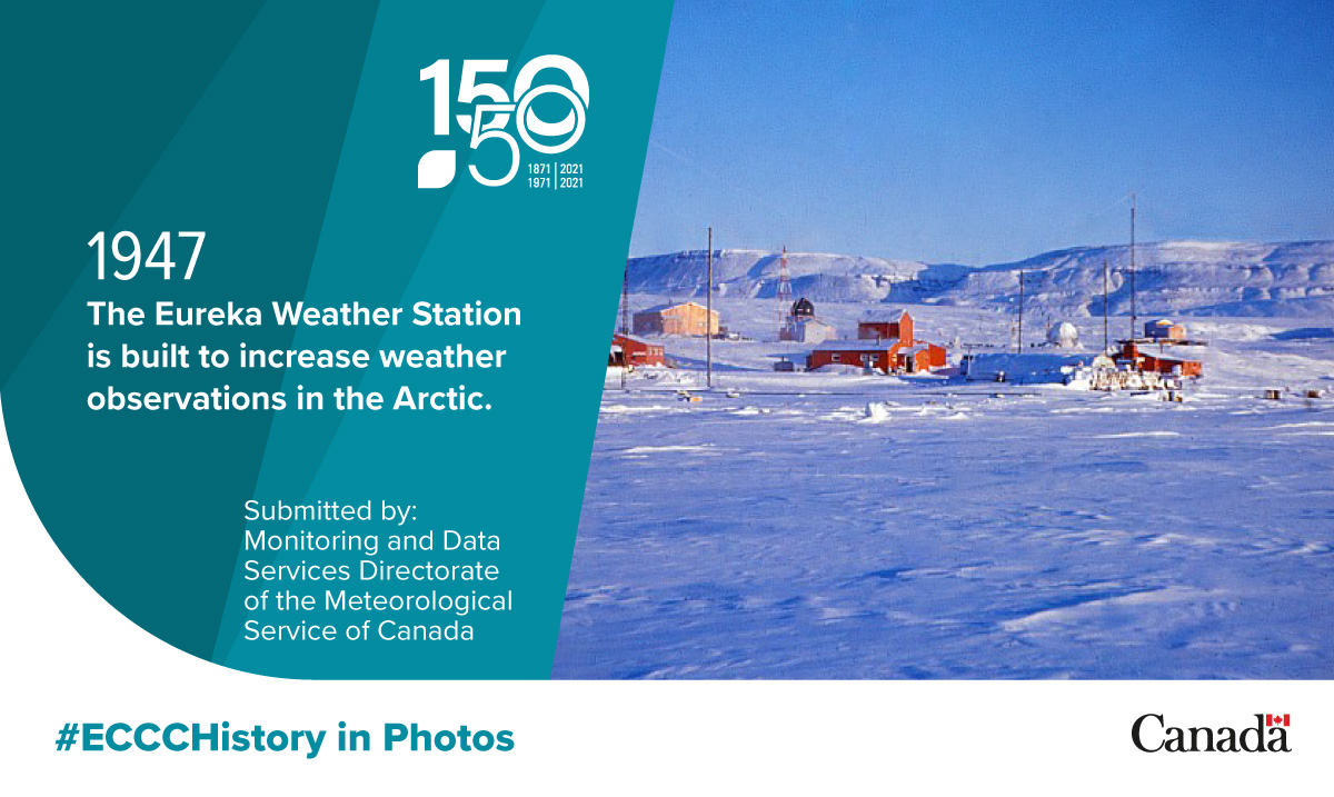 environmentca's tweet photo. Increasing #Arctic #weather observations has improved our forecasts across the continent. ❄️
Learn more about this challenging work in Nunavut: https://t.co/geXcMLoj9C
#ECCC50 #MSC150 #ECCCHistory https://t.co/6eeFwiKRmN