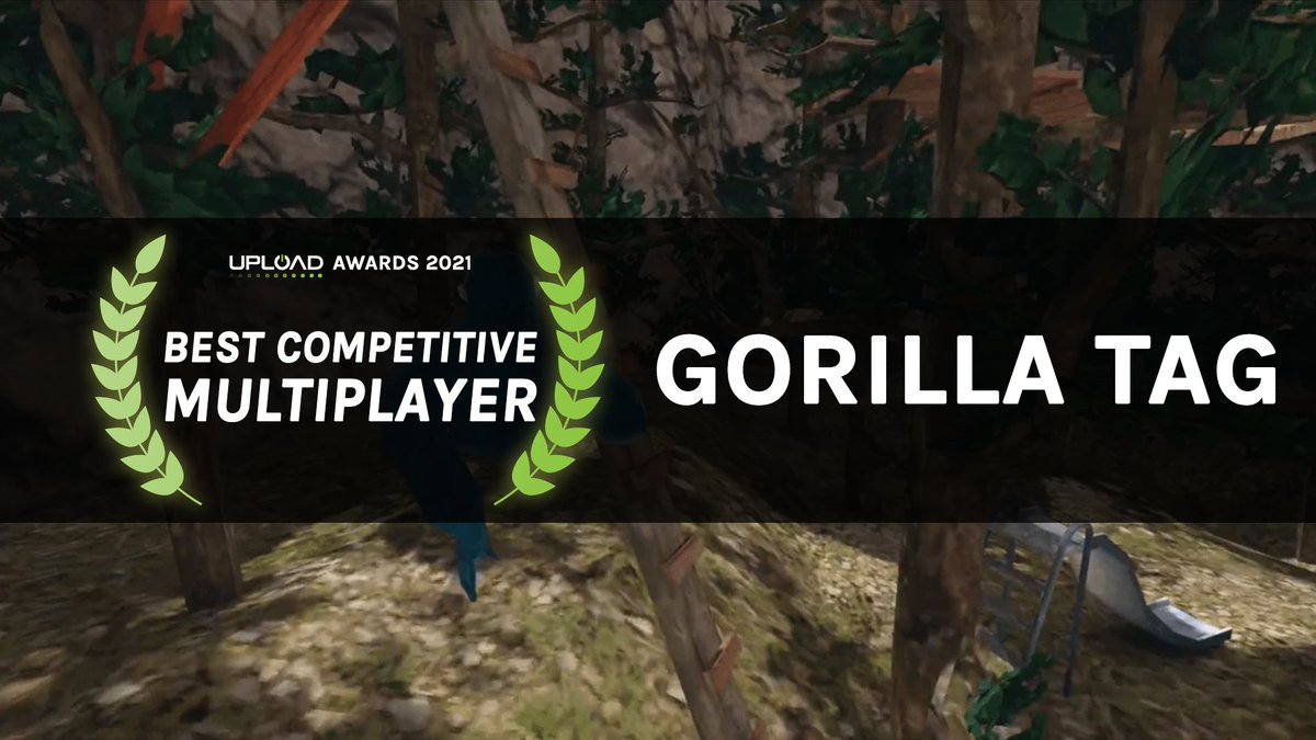 The winner of Best Competitive Multiplayer is Gorilla Tag