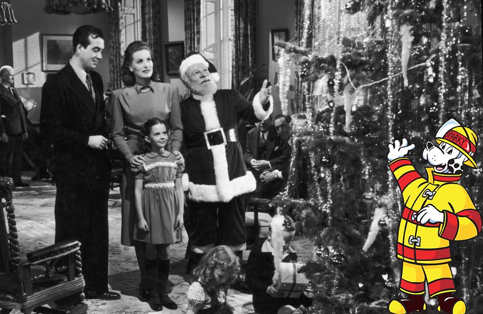 Now wait a minute, Susie. Daily watering of your Christmas tree and placing it it at least 3 feet from a heat source will ensure a merry and bright holiday season. For more tips visit: ow.ly/URsR50HhBkQ #Holidaysafety #miracleon34thstreet