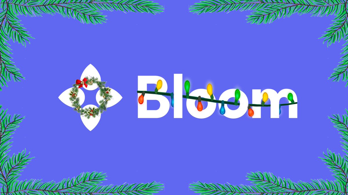 Wishing you a happy, healthy holidays from all of us here at Bloom!