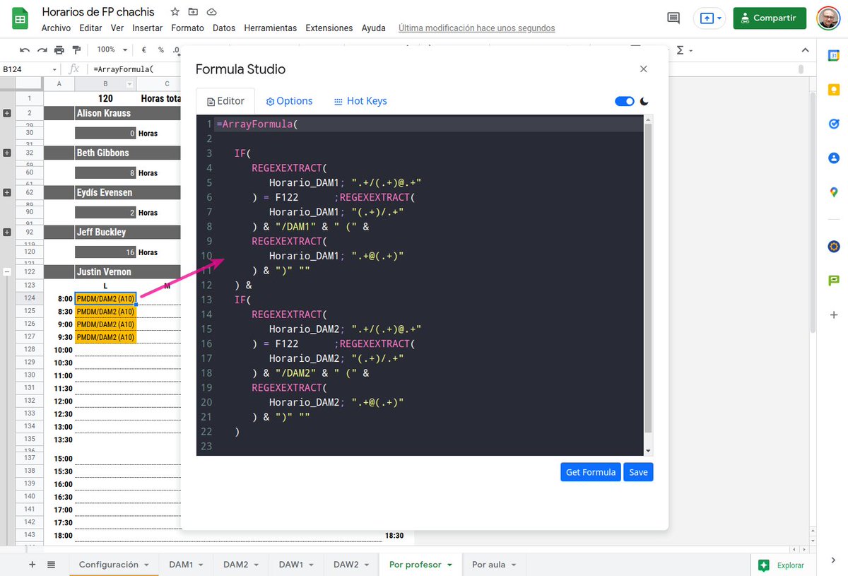 🔥 Formula Studio 🔥, un complemento para #GoogleSheets que facilita _enormemente_ la edición de fórmulas complejas, por <a href="/Milton_slo/">Milton Slonim</a>. Ya tardáis en instalarlo.
workspace.google.com/marketplace/ap…