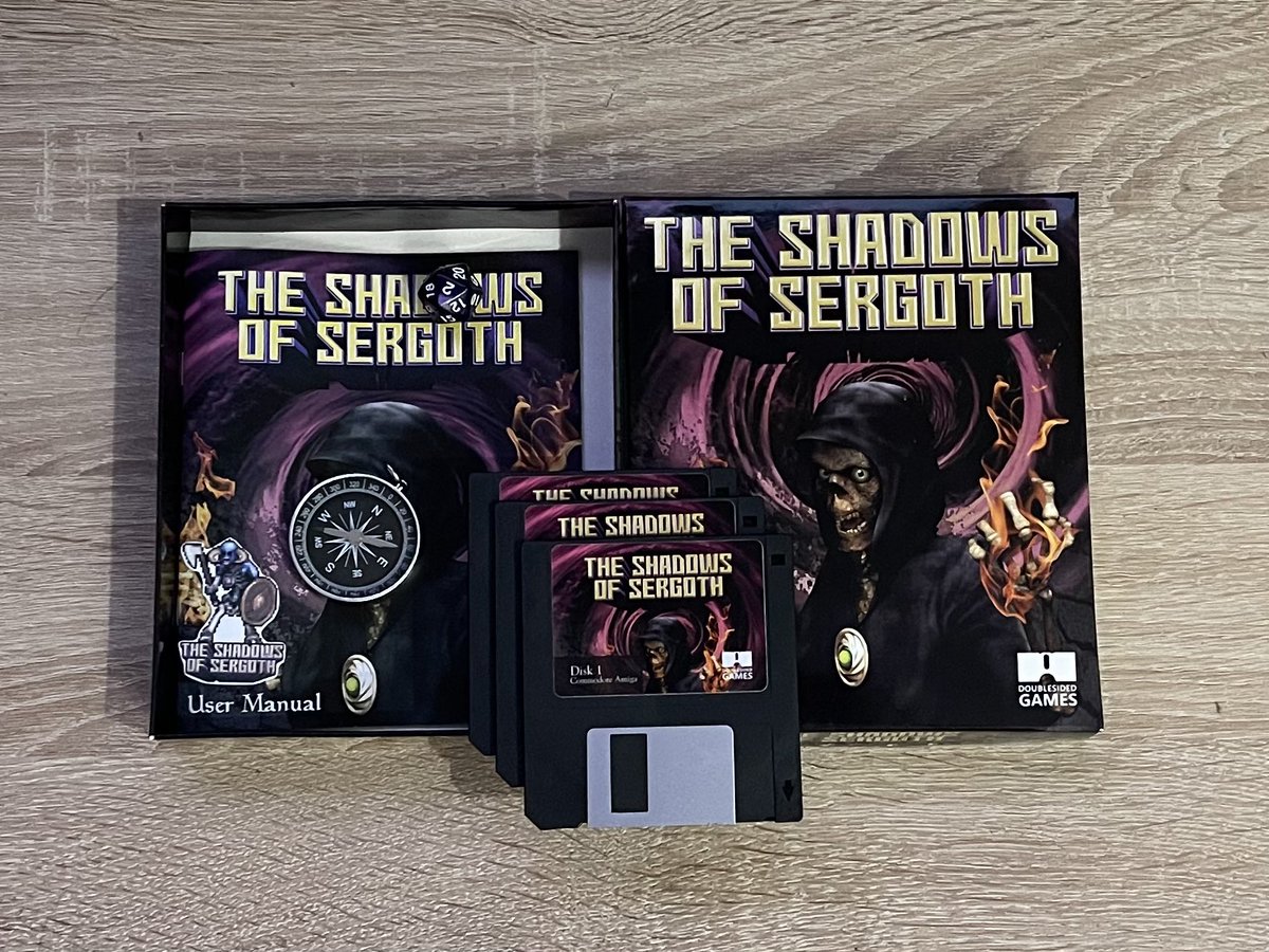 A early #ChristmasPresents : A new #Amiga #Videogame ! By <a href="/DSidedGames/">Double Sided Games</a> ❤️ #retrogaming #RPG