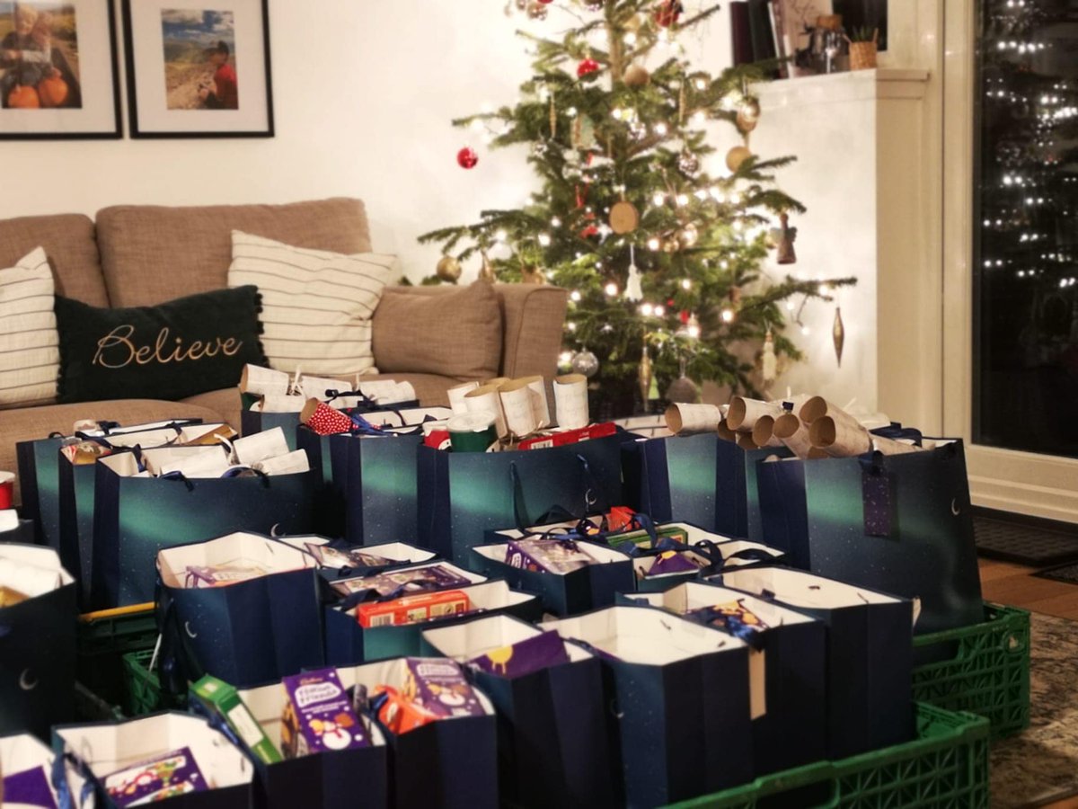 lovefalkirk's tweet photo. We would like to say thank you to @AldiUK for their generous donation as part of the Aldi Community Cupboard campaign. They made our Christmas hampers possible. The hampers were given to Falkirk social work to be given to families in the local area.

 #AldiUK #Christmas #Falkirk https://t.co/mjcitJwGY5
