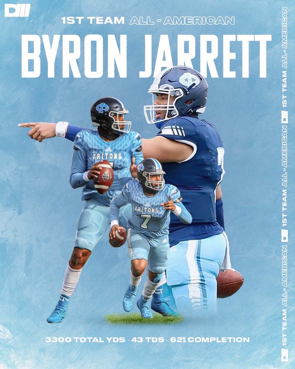 NJCAA 1st Team All-American QB!!

Blessed to have a Great Team and Coaching Staff behind me!!