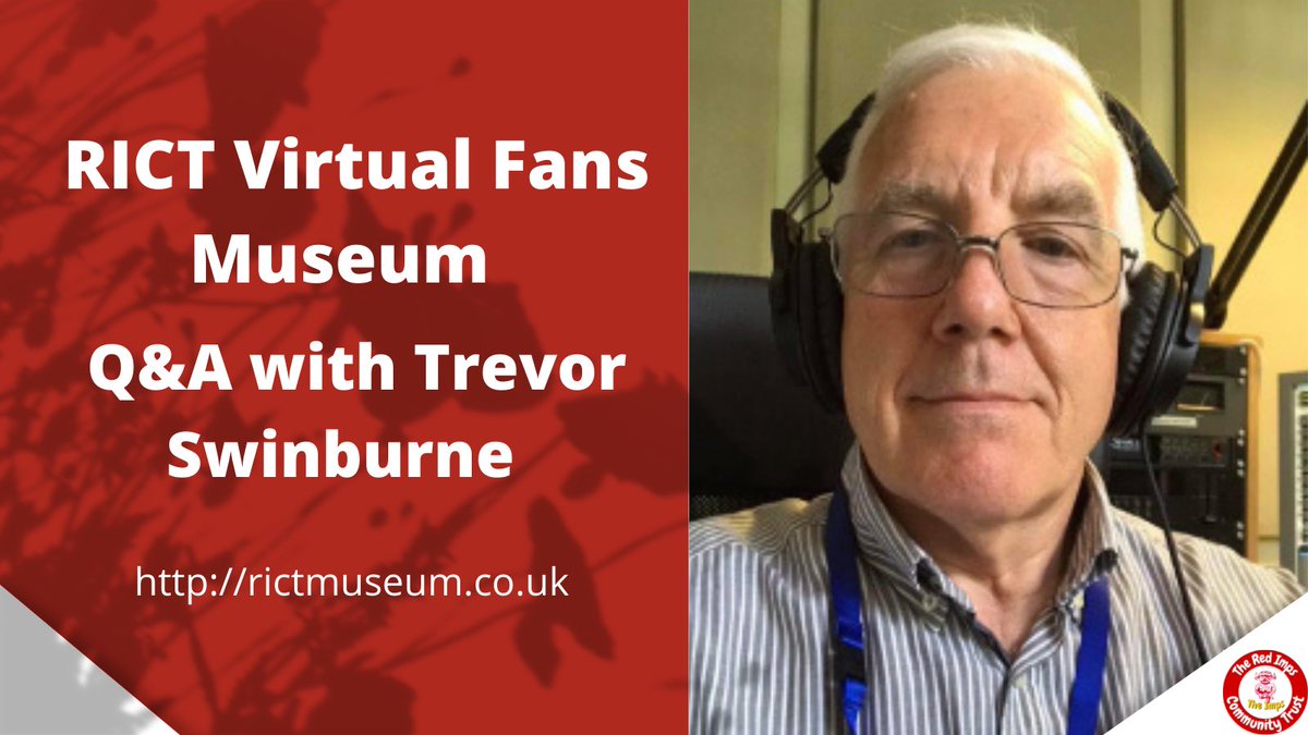 A Look Back 👀

<a href="/ImpsFPA/">Lincoln City FPA</a> chair and <a href="/trustinlcfc/">The Red Imps Community Trust</a> acting chair <a href="/TrevorSwinburne/">Trevor Swinburne</a> sat down with us for a chat about his career between the sticks and his time <a href="/LincolnCity_FC/">Lincoln City FC 🇺🇦</a>…

👉 rictmuseum.co.uk/interviews-2/i…

#RICT21