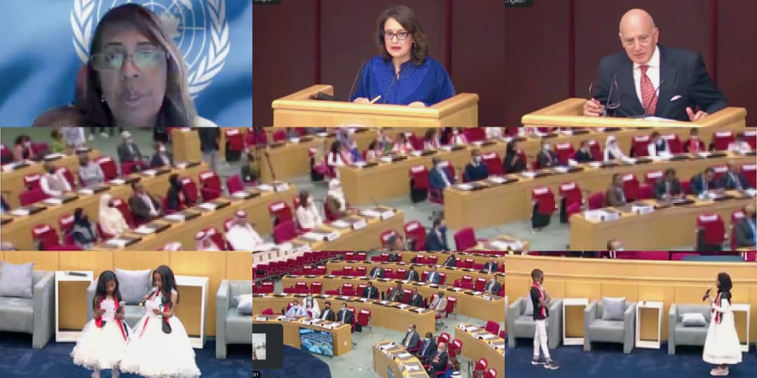 MoroccoInETH's tweet photo. 3/3
I express my gratitude to the Council of Arab Ambassadors in #AddisAbaba, the Permanent Mission of the @arableague_gs to @_AfricanUnion and #ECA, & ECA_OFFICIAL for their support to the annual celebration of #UNArabicLanguageDay at ECA. https://t.co/b7aQc3NamF