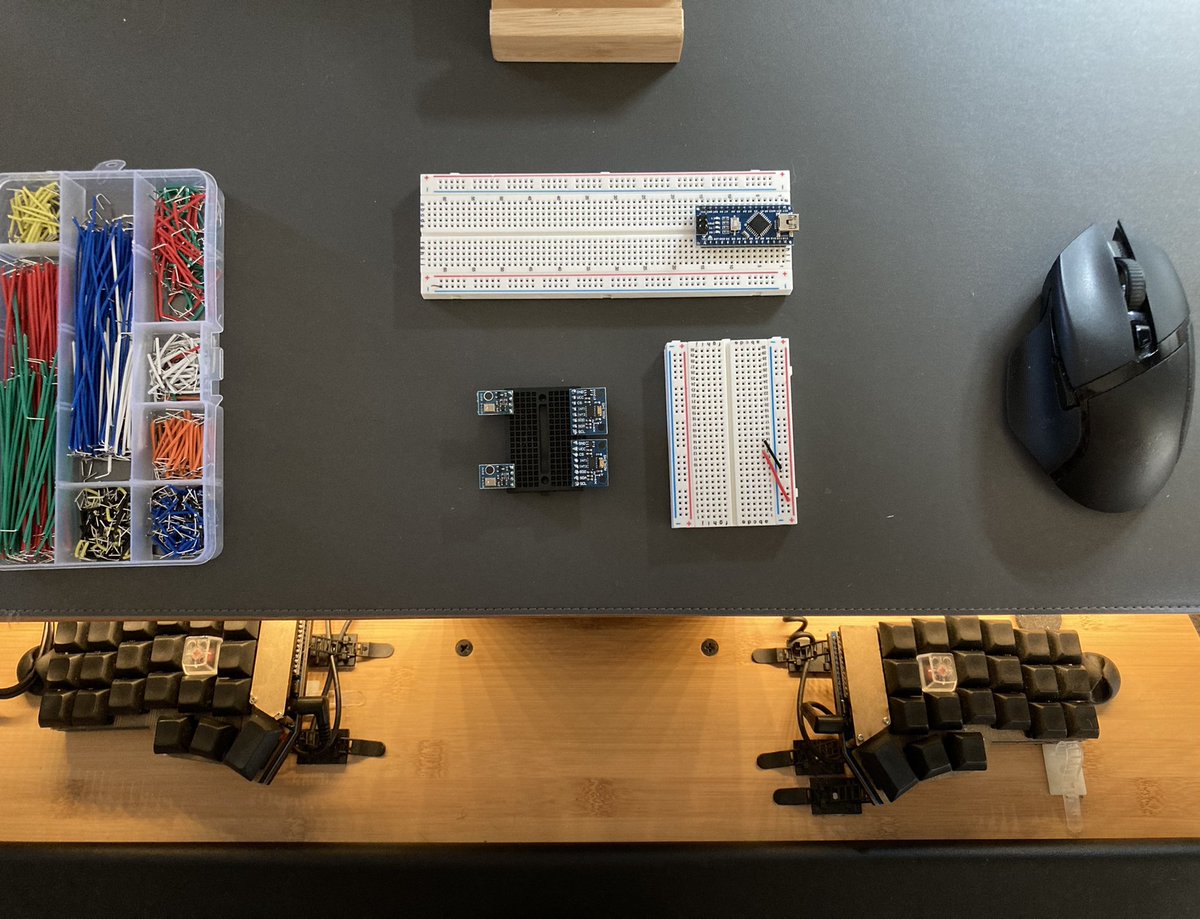 Hacking hardware for the holidays! Looking forward to #physicalcomputing / #embeddedsystems students in the new year 😎 #tutor #tech #code #cs #arduino