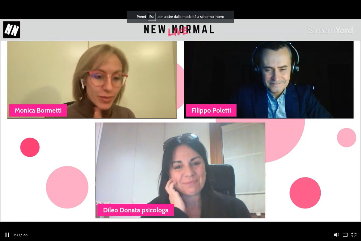 EcoDellaStampa's tweet photo. Bentornati al New Normal Live!
Questa sera Monica Bormetti e @filippo_poletti ospitano 6 promotori della parola Gentilezza.
Segui la diretta sui nostri canali social!
#NNL #NEWNORMALLIVE https://t.co/fxiTw4sW45