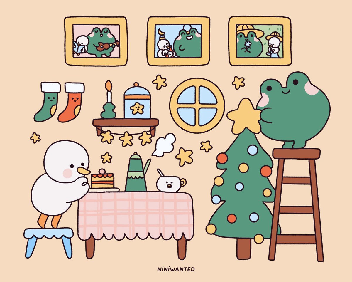 Niniwanted's tweet photo. Best friends during the Holiday season https://t.co/YcH7NuD5uS