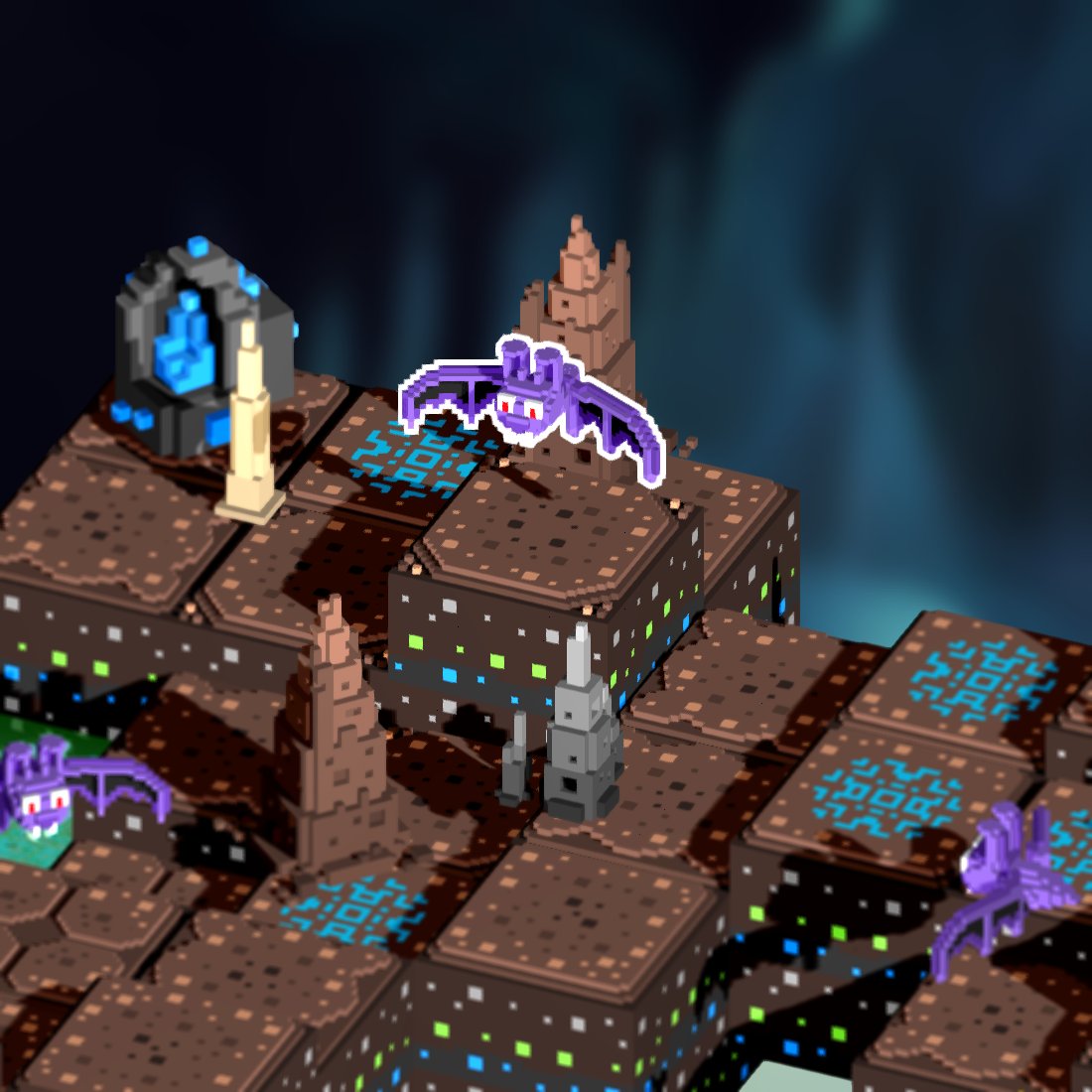 AlwaysGeeky's tweet photo. New Voxie Tactics environment - Mysterious Caves!

This spooky environment makes for the perfect setup for Voxie Battles...

What mysteries and hidden treasures will you uncover and claim in the caves?

https://t.co/qF9CacjfLz

#Voxies #VoxieTactics #VoxelTactics #Voxels https://t.co/OzhCeE3xQd