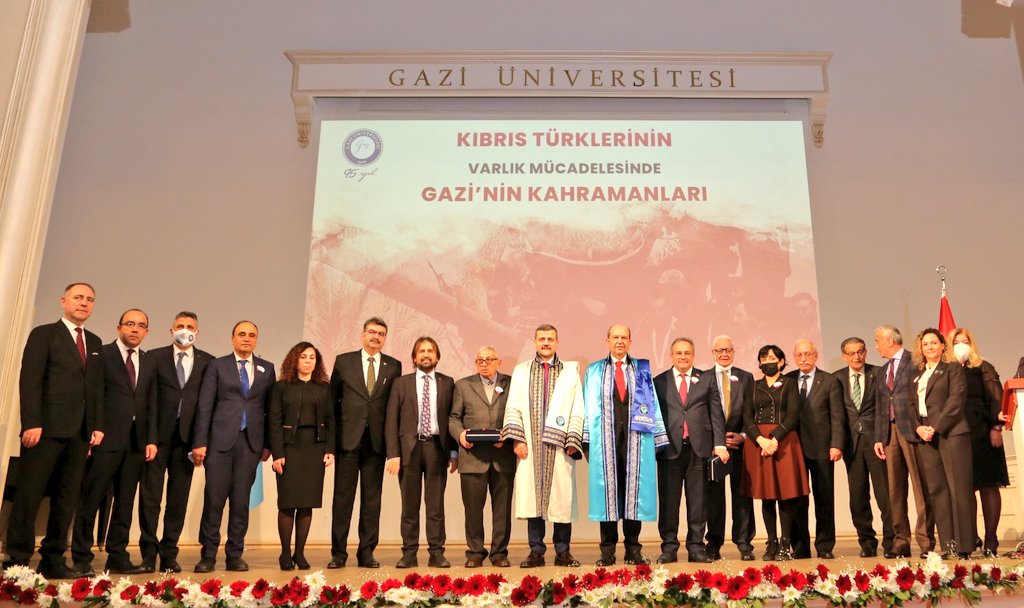 KKTC Cumhurbaşkanı Sayın Ersin Tatar, Üniversitemiz Mimar Kemaleddin Salonunda düzenlenen “Kıbrıs Türklerinin Varlık Mücadelesinde Gazi’nin Kahramanları” anma törenine katıldı.🇹🇷 
<a href="/KKTCCB/">KKTC Cumhurbaşkanlığı</a> <a href="/ersinrtatar/">Ersin Tatar</a>