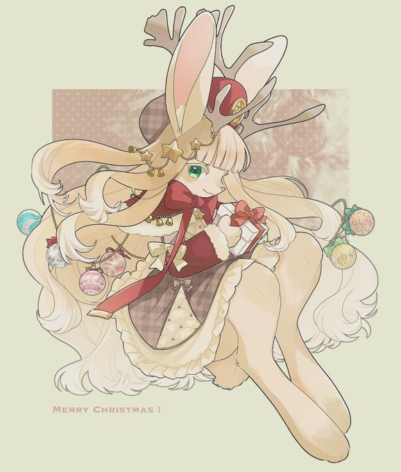 「hair ornament merry christmas」 illustration images(Latest)｜4pages