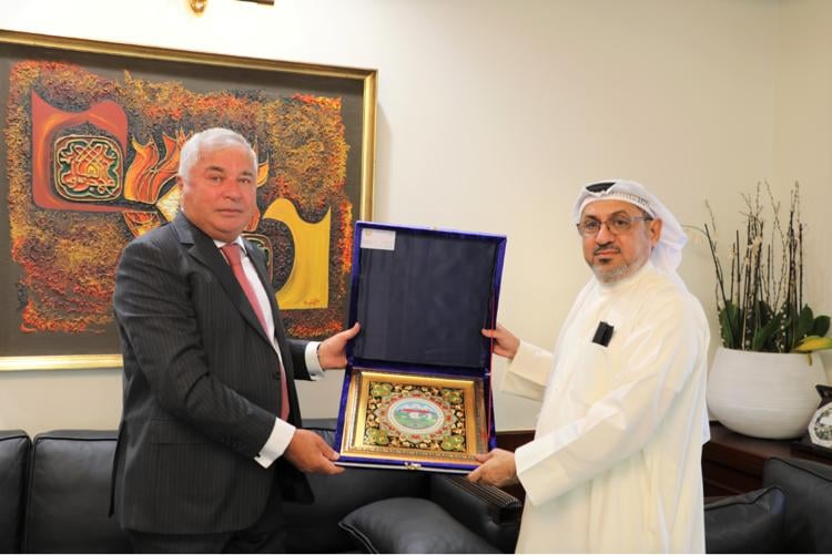 tajembkuwait's tweet photo. On December 1, 2021 Ambassador of  Tajikistan Zubaydullo Zubaydzoda held a meeting with the board members of the Kuwait Fund for Arab Economic Development headed by Director General Marwan Al-Ghanem https://t.co/JqTyMscRQx