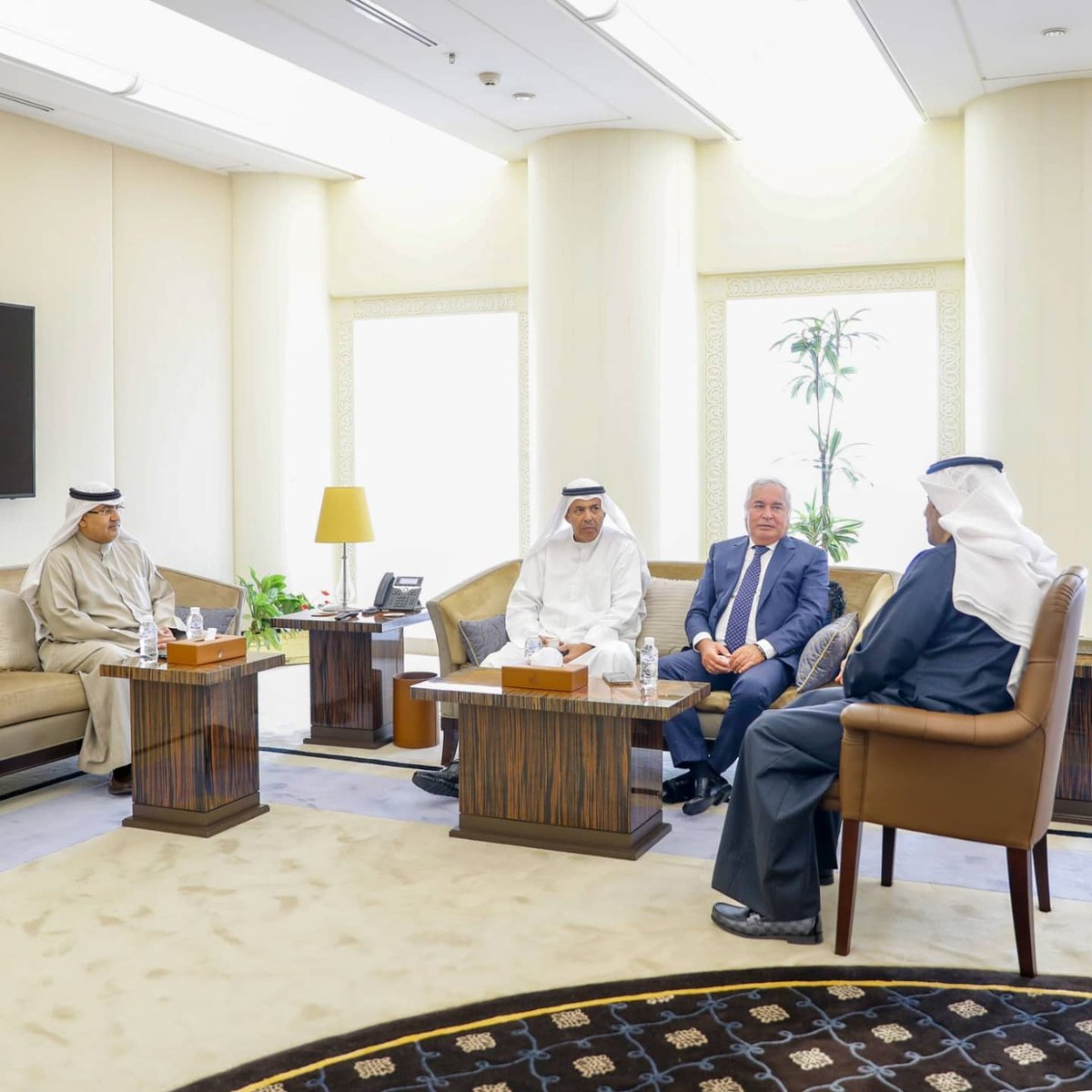 tajembkuwait's tweet photo. On December 8, 2021, the Ambassador of the Republic of Tajikistan to the State of Kuwait Zubaydullo Zubaydzoda met with the Deputy Speaker of the Majlis al-Umma (Parliament) of the State of Kuwait, Ahmad Al-Shohoumi. https://t.co/7lcFWuD9XI